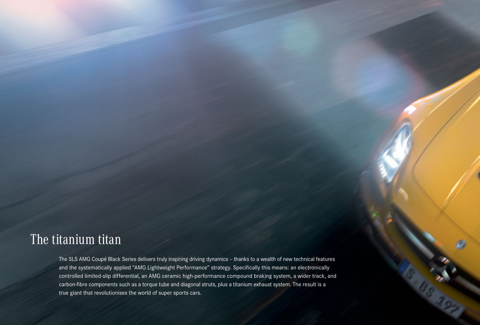 2014 Mercedes-Benz SLS Class Brochure Page 22